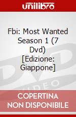 Fbi: Most Wanted Season 1 (7 Dvd) [Edizione: Giappone] dvd