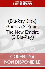 (Blu-Ray Disk) Godzilla X Kong: The New Empire (3 Blu-Ray) brd