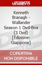 Kenneth Branagh - Wallander Season 1 Dvd-Box (3 Dvd) [Edizione: Giappone] dvd