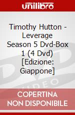 Timothy Hutton - Leverage Season 5 Dvd-Box 1 (4 Dvd) [Edizione: Giappone] dvd