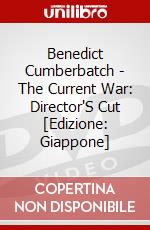 Benedict Cumberbatch - The Current War: Director'S Cut [Edizione: Giappone] dvd