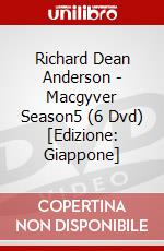 Richard Dean Anderson - Macgyver Season5 (6 Dvd) [Edizione: Giappone] dvd