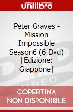 Peter Graves - Mission Impossible Season6 (6 Dvd) [Edizione: Giappone] dvd