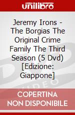 Jeremy Irons - The Borgias The Original Crime Family The Third Season (5 Dvd) [Edizione: Giappone] dvd