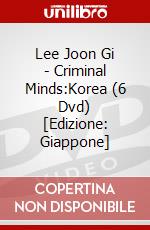 Lee Joon Gi - Criminal Minds:Korea (6 Dvd) [Edizione: Giappone] dvd