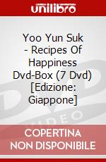 Yoo Yun Suk - Recipes Of Happiness Dvd-Box (7 Dvd) [Edizione: Giappone] dvd