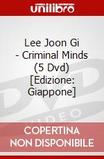 Lee Joon Gi - Criminal Minds (5 Dvd) [Edizione: Giappone] dvd