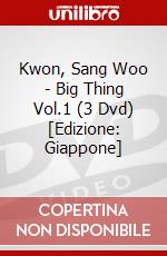 Kwon, Sang Woo - Big Thing Vol.1 (3 Dvd) [Edizione: Giappone] dvd