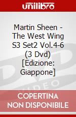 Martin Sheen - The West Wing S3 Set2 Vol.4-6 (3 Dvd) [Edizione: Giappone] dvd