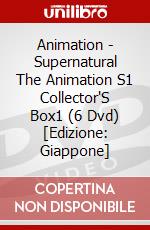 Animation - Supernatural The Animation S1 Collector'S Box1 (6 Dvd) [Edizione: Giappone] dvd
