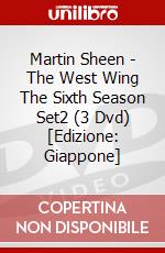 Martin Sheen - The West Wing The Sixth Season Set2 (3 Dvd) [Edizione: Giappone] dvd