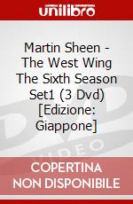 Martin Sheen - The West Wing The Sixth Season Set1 (3 Dvd) [Edizione: Giappone] dvd