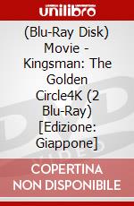 (Blu-Ray Disk) Movie - Kingsman: The Golden Circle4K (2 Blu-Ray) [Edizione: Giappone] brd