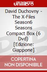 David Duchovny - The X-Files Season6 Seasons Compact Box (6 Dvd) [Edizione: Giappone] dvd
