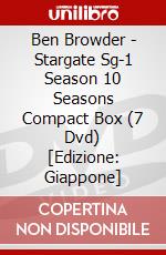 Ben Browder - Stargate Sg-1 Season 10 Seasons Compact Box (7 Dvd) [Edizione: Giappone] dvd