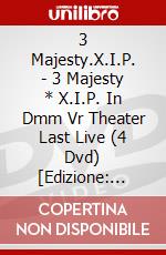 3 Majesty.X.I.P. - 3 Majesty * X.I.P. In Dmm Vr Theater Last Live (4 Dvd) [Edizione: Giappone] dvd