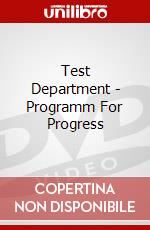 Test Department - Programm For Progress dvd