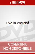 Live in england dvd