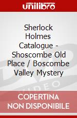 Sherlock Holmes Catalogue - Shoscombe Old Place / Boscombe Valley Mystery dvd