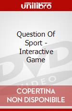 Question Of Sport - Interactive Game dvd