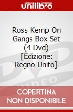 Ross Kemp On Gangs Box Set (4 Dvd) [Edizione: Regno Unito] dvd