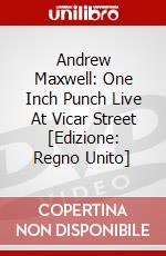 Andrew Maxwell: One Inch Punch Live At Vicar Street [Edizione: Regno Unito] dvd