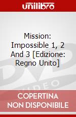 Mission: Impossible 1, 2 And 3 [Edizione: Regno Unito] dvd
