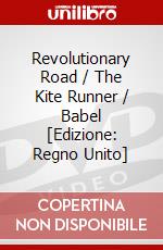 Revolutionary Road / The Kite Runner / Babel [Edizione: Regno Unito] dvd