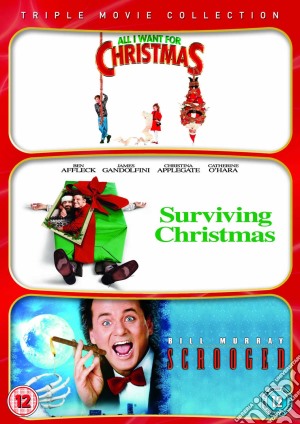 All I Want For Christmas / Surviving Christmas / Scrooged (3 Dvd) [Edizione: Regno Unito] film in dvd