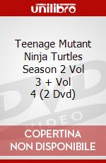 Teenage Mutant Ninja Turtles Season 2 Vol 3 + Vol 4 (2 Dvd) dvd