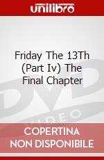 Friday The 13Th (Part Iv) The Final Chapter dvd