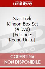 Star Trek Klingon Box Set (4 Dvd) [Edizione: Regno Unito] dvd