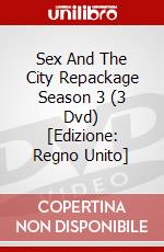 Sex And The City Repackage Season 3 (3 Dvd) [Edizione: Regno Unito] dvd