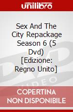 Sex And The City Repackage Season 6 (5 Dvd) [Edizione: Regno Unito] dvd