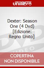 Dexter: Season One (4 Dvd) [Edizione: Regno Unito] dvd