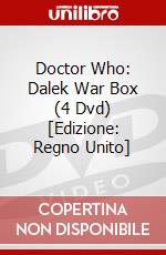 Doctor Who: Dalek War Box (4 Dvd) [Edizione: Regno Unito] dvd