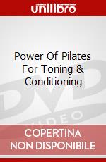 Power Of Pilates For Toning & Conditioning dvd