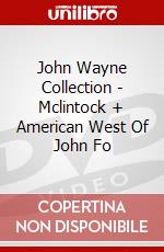 John Wayne Collection - Mclintock + American West Of John Fo dvd