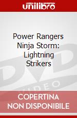 Power Rangers Ninja Storm: Lightning Strikers dvd