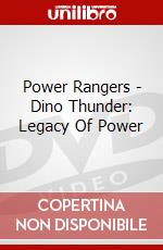 Power Rangers - Dino Thunder: Legacy Of Power dvd