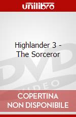 Highlander 3 - The Sorceror dvd