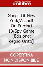 Gangs Of New York/Assault On Precinct 13/Spy Game [Edizione: Regno Unito] dvd