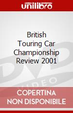 British Touring Car Championship Review 2001 dvd