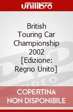 British Touring Car Championship 2002 dvd