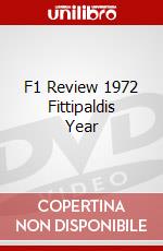 F1 Review 1972 Fittipaldis Year dvd
