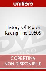 History Of Motor Racing The 1950S dvd