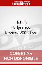 British Rallycross Review 2003 Dvd dvd