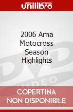 2006 Ama Motocross Season Highlights dvd