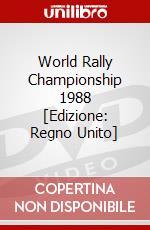 World Rally Championship 1988 [Edizione: Regno Unito] dvd