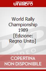 World Rally Championship 1989 [Edizione: Regno Unito] dvd